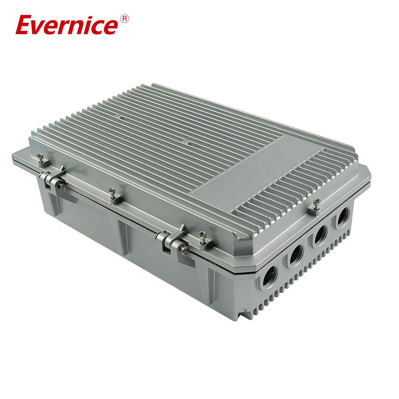 A-031-B: 304*184*77MM waterproof aluminum box enclosure amplifier CATV box telecom enclosure