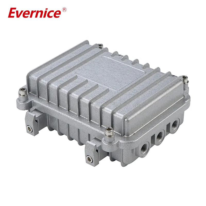 A-003A-B 160*110*60MM Outdoor Waterproof CATV Amplifier Aluminum Enclosure Box Ethernet 5G Power Control Junction box Telecom Base Station Housing