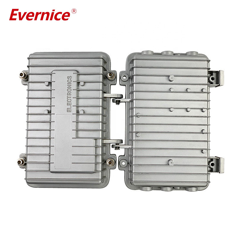 A-007A:255*145*85MM IP67 Outdoor Diecast aluminum enclosure amplifier CATV enclosure Junction box Base station signal housings casings