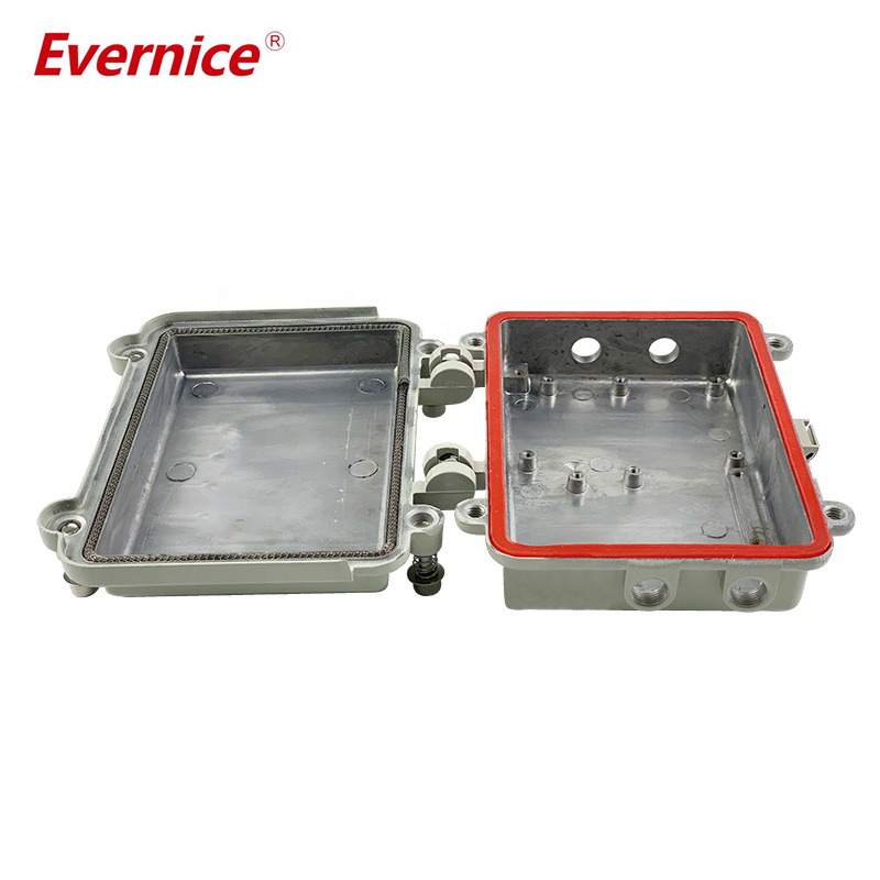 A-016B:130*90*45MM Waterproof die cast aluminum box amplifier enclosure CATV box telecom enclosure