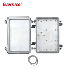 A-001B: 210*130*60MM Outdoor Waterproof CATV Amplifier Aluminum Enclosure Box Ethernet 3G 4G 5G Power Control Junction box Telecom Base Station Housing