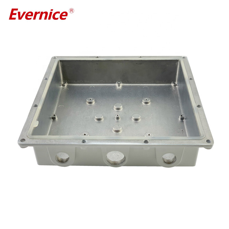 A-074:184*184*53MM outdoor CATV aluminum box enclosures amplifier enclosure Junction box