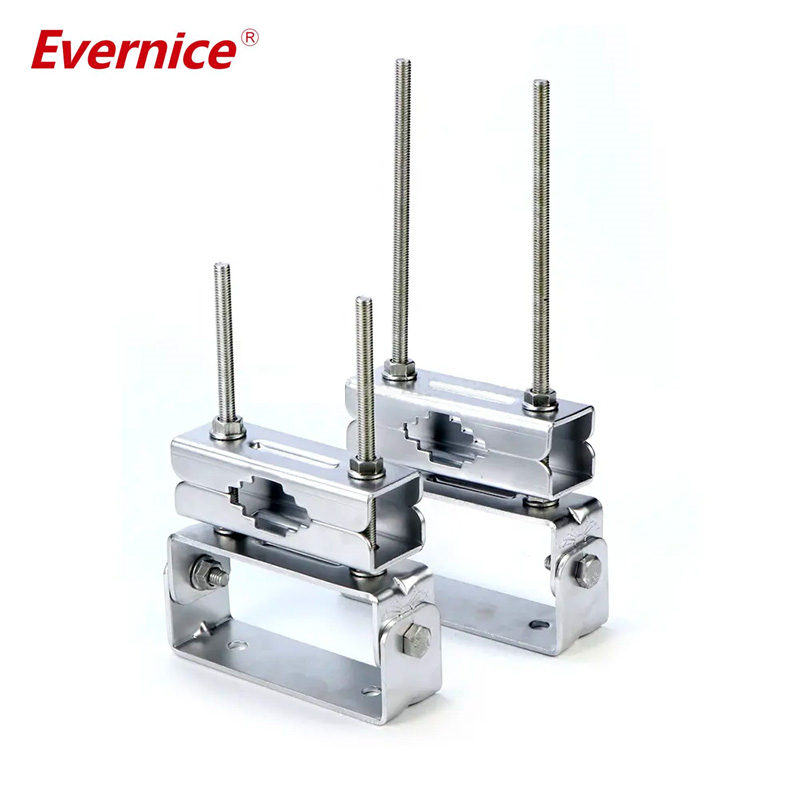 021 series aluminum box brackets installation holding pole clamp