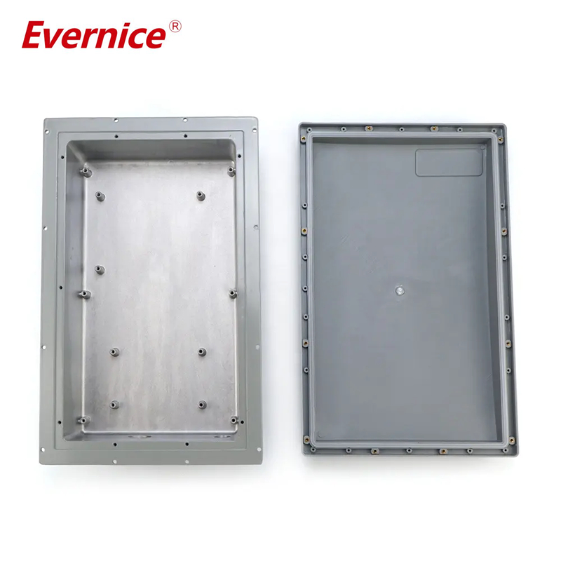 A-080A 271*153*80MM Outdoor Waterproof CATV Amplifier Aluminum Enclosure Box Ethernet 5G Power Control Junction box Telecom Base Station Housing