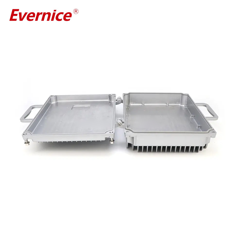 036 360*250*68.5MM Outdoor Waterproof CATV Amplifier Aluminum Enclosure Box Ethernet 3G 4G 5G Power Control Junction box Telecom Base Station Housing