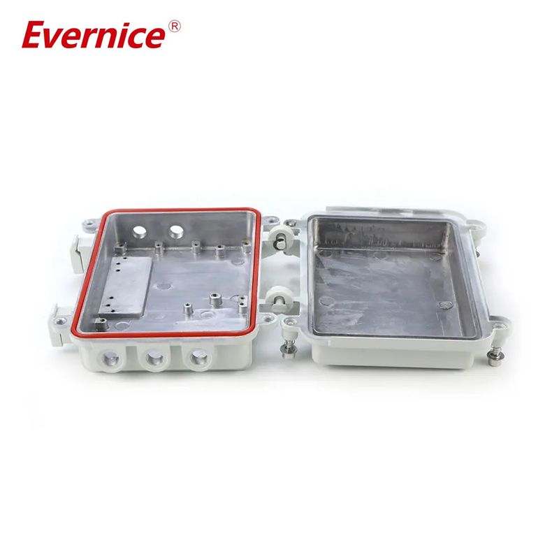 A-003B-B 160*110*60MM Outdoor Waterproof CATV Amplifier Aluminum Enclosure Box Ethernet 5G Power Control Junction box Telecom Base Station Housing