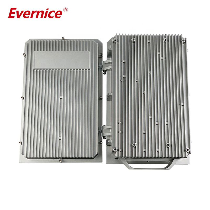 A-031-B: 304*184*77MM waterproof aluminum box enclosure amplifier CATV box telecom enclosure