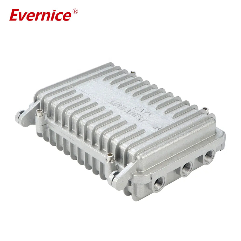 A-001A-B 210*130*60MM Outdoor Waterproof CATV Amplifier Aluminum Enclosure Box Ethernet 5G Power Control Junction box Telecom Base Station Housing