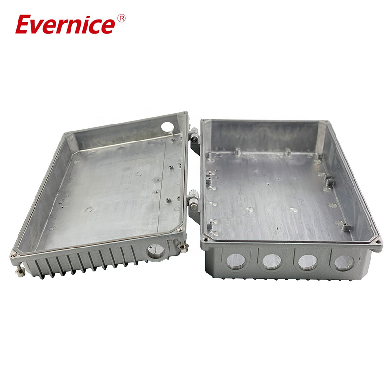 A-021B:304*184*88MM Outdoor aluminum box enclosure amplifier enclosure CATV telecom box enclosure