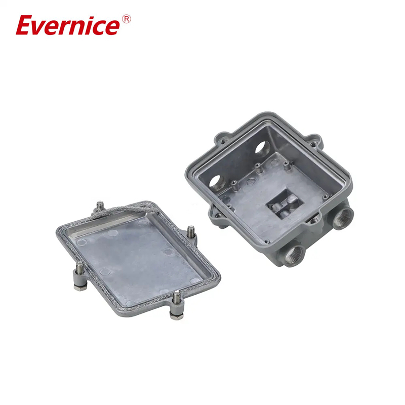 B-03: 102*72*40MM CATV Amplifier Aluminum Waterproof Enclosure Box Outdoor Ethernet 3G 4G 5G Power Control Junction Telecom Base Station Housing