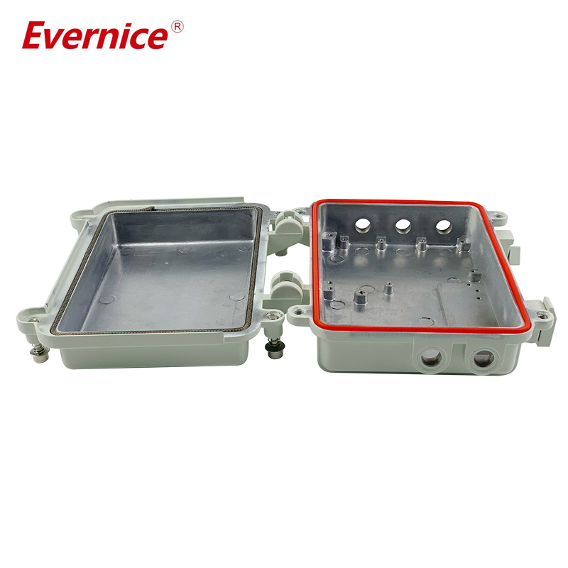 A-003B-B:160*110*60MM IP67 Outdoor Diecast aluminum enclosure amplifier enclosure Junction box Base station signal housings casings
