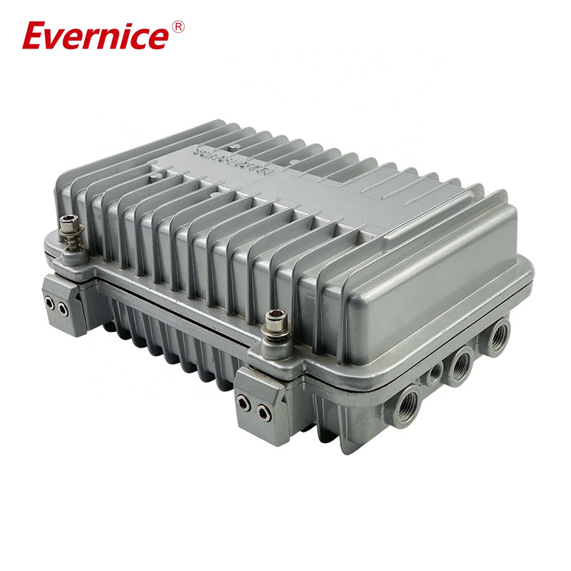 A-007A:255*145*85MM IP67 Outdoor Diecast aluminum enclosure amplifier CATV enclosure Junction box Base station signal housings casings
