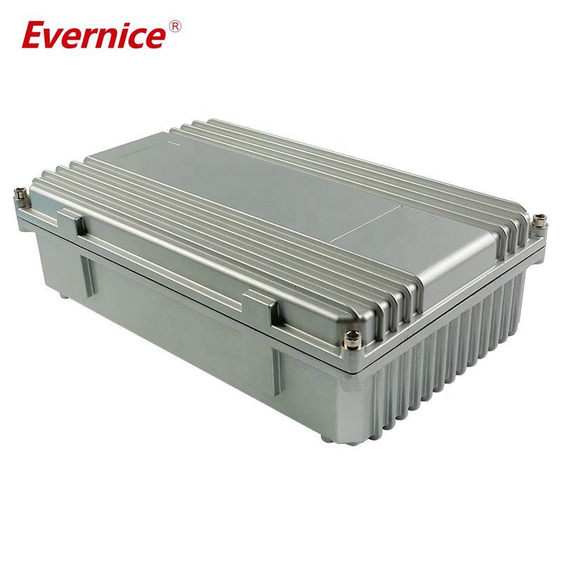 A-021A:304*184*78MM IP67 Outdoor Diecast aluminum enclosure amplifier CATV enclosure Junction box Base station signal housings casings