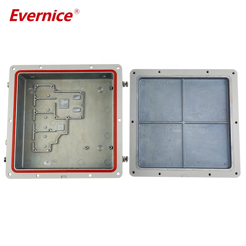 A-075A:175*175*48MM outdoor aluminum box enclosure amplifier enclosure CATV telecom enclosure