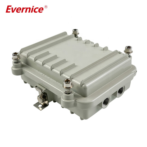 A-016B:130*90*45MM IP67 Outdoor Diecast aluminum enclosure amplifier CATV enclosure Junction box electronics telecom enclosures