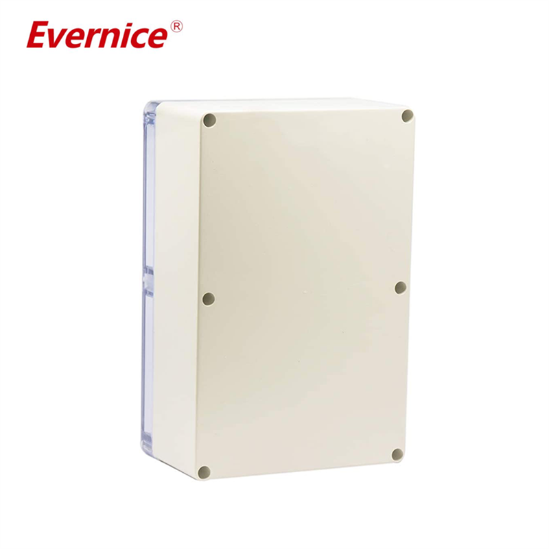 Clear Cover Plastic Enclosure Transparent electronics enclosure Junction box PCB electronic components box 230*150*87mm