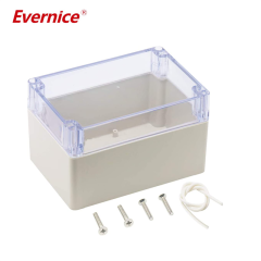 Clear Cover Plastic Enclosure Transparent electronics enclosure Junction box PCB electronic components box 160*110*90mm