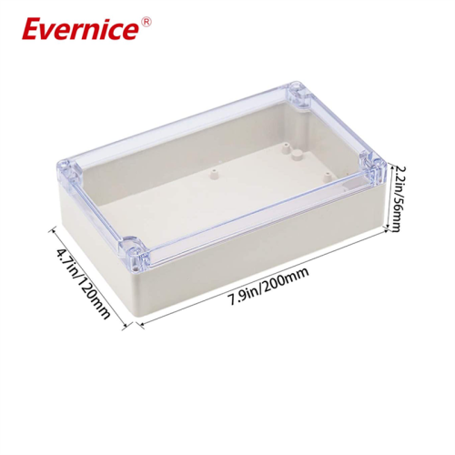 200*120*56mm Waterproof IP65 Plastic Enclosure Electronics Enclosure Junction Box PCB enclosure