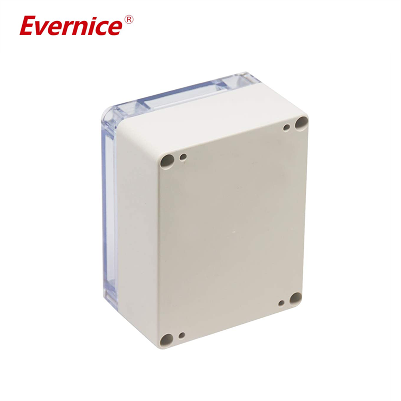 Clear Cover Plastic Enclosure Transparent electronics enclosure Junction box PCB electronic components box 115*90*55mm