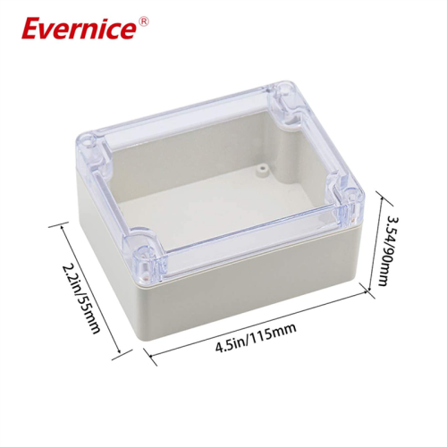 115*90*55mm Waterproof IP65 Plastic Enclosure Electronics Enclosure Junction Box PCB enclosure