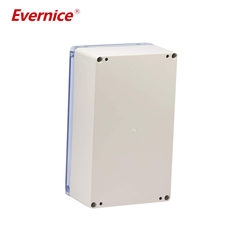 Clear Cover Plastic Enclosure Transparent electronics enclosure Junction box PCB electronic components box 200*120*75mm