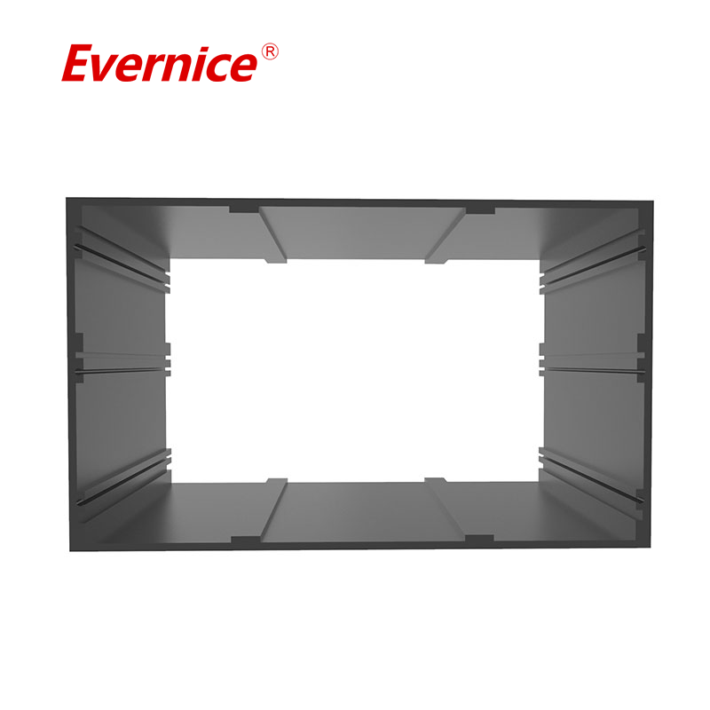 wall mounting aluminum enclosure metal box sheet metal fabrication aluminum case electronic power battery box housing 200*120mm-L