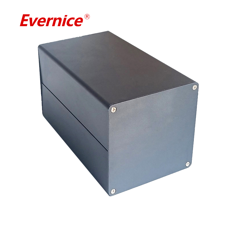 high quality extruded aluminum enclosure box electronics enclosure case battery box 89*89mm-L