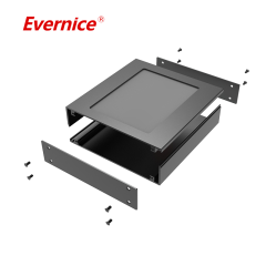 Custom aluminum enclosure sheet metal fabrication box electronics instrument enclosure PCB housing 142*33mm-L