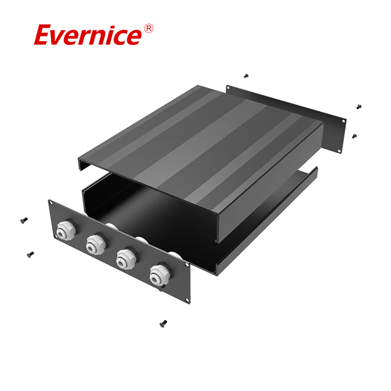 China OEM High Precision metal enclosure aluminum enclosure case shell box electronics enclosure housing case 178*50mm-L