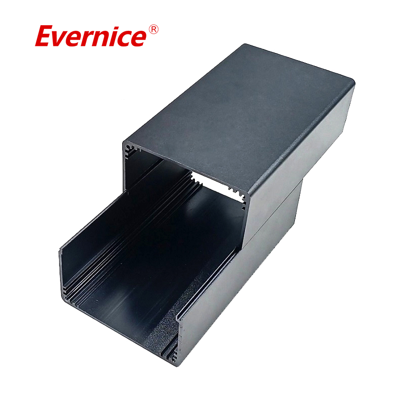 high quality extruded aluminum enclosure box electronics enclosure case battery box 89*89mm-L