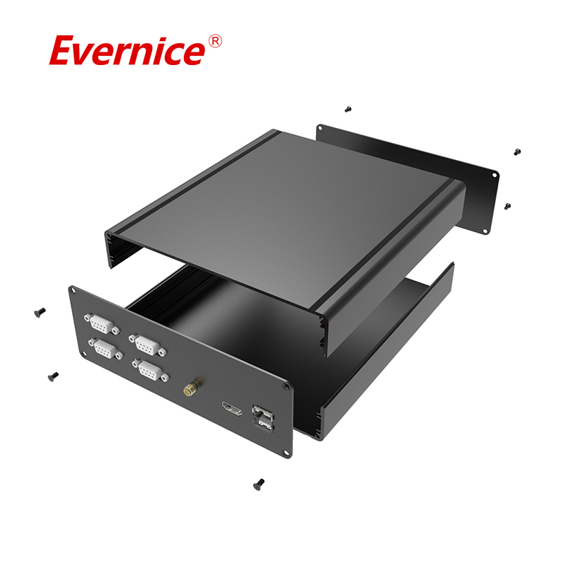 CNC Parts Machining aluminum enclosure sheet metal fabrication enclosure electronics box 178*62mm-L