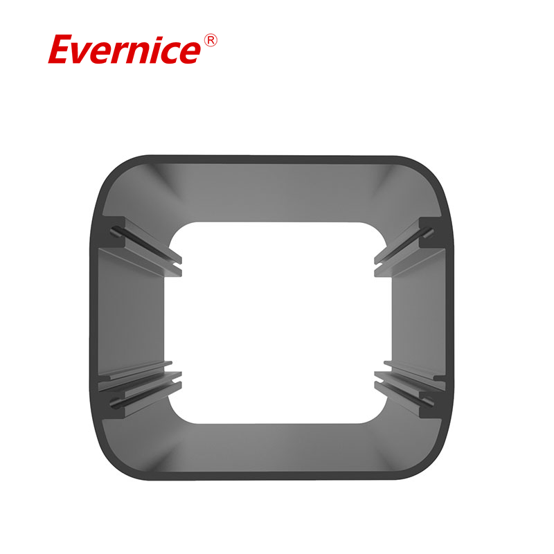 customized extruded aluminum enclosures box electronics enclosure case battery box 73*65mm-L