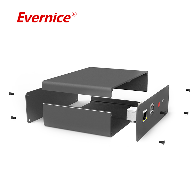 Custom Manufacturing aluminum enclosure Box electronics enclosure box control box 142*45mm-L