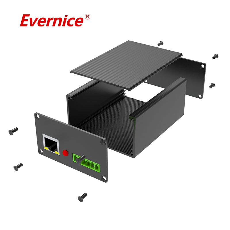 CNC Machining Anodized Aluminum Enclosure box metal electronics junction box enclosure industrial instrument enclosures 66*36mm-L