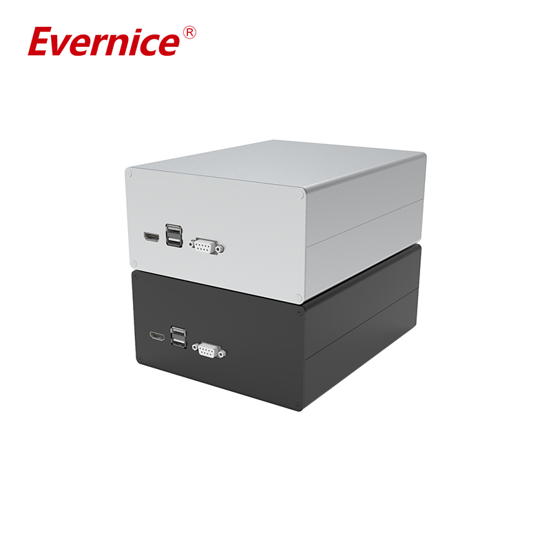 Anodizing Aluminum Metal Enclosure Case Shell Parts Fabrication electronic enclosure box 160*80mm-L
