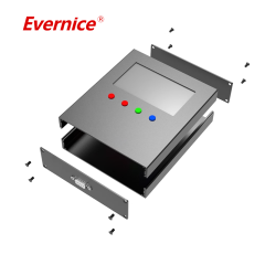CNC Machining Stamping Parts Metal Aluminum enclosure Box battery Box For Electronic Device 128*37mm-L