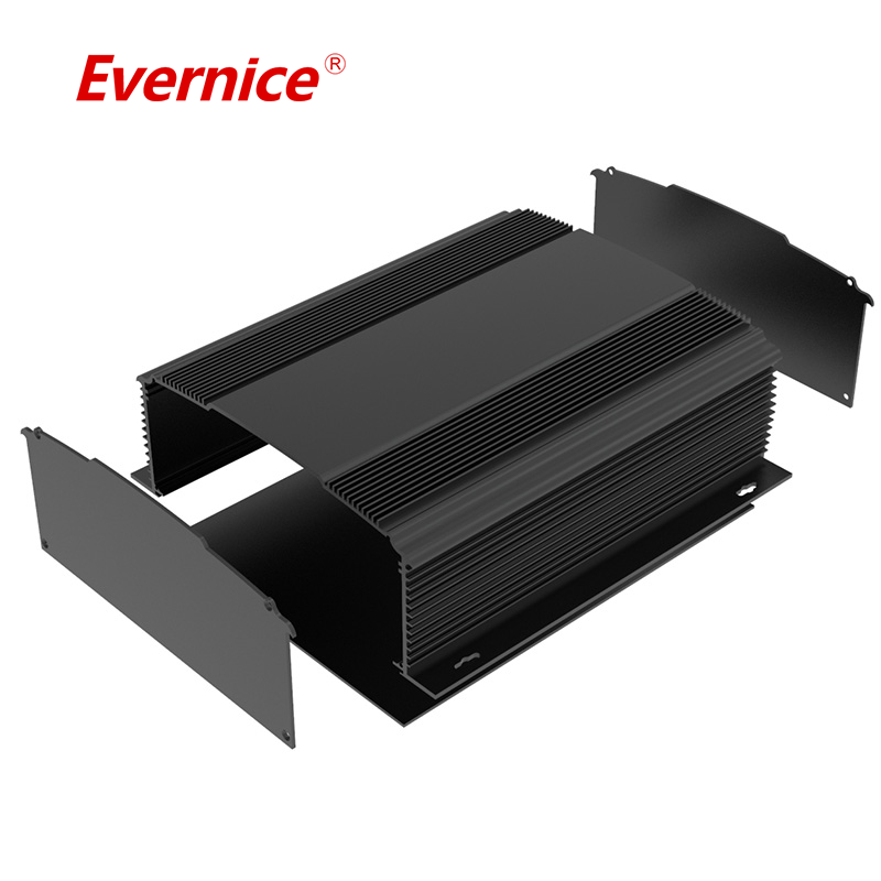 Anodizing Aluminum Sheet Metal Enclosure Case Shell Parts Fabrication Electronic enclosure junction box 234*80.6mm-L
