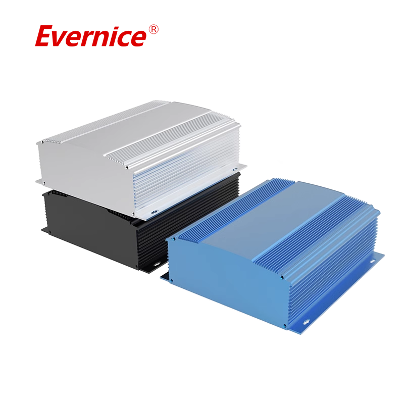 Anodizing Aluminum Sheet Metal Enclosure Case Shell Parts Fabrication Electronic enclosure junction box 234*80.6mm-L