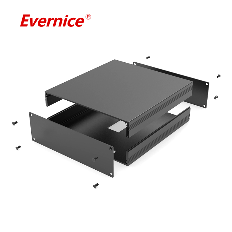 Extruded Aluminum enclosure Metal electronic instruments enclosure electrical box 150*46mm-L