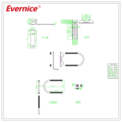 Holding bar clamp Suitable for 01, 02, 03, 05, 06, 09 series aluminum box