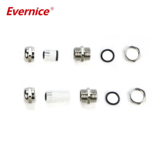 Brass nickel plated metal cable waterproof joint fixing seal at gland