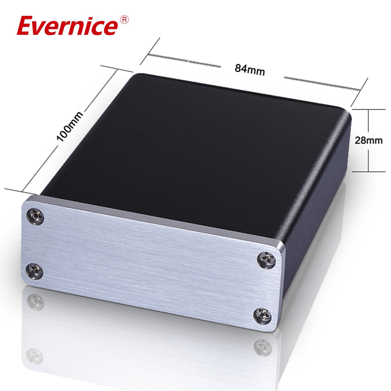 84*28mm-L electrical enclosure box china aluminum case metal enclosure box