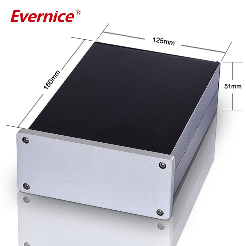 125*51mm-L aluminum enclosure electronics enclosure box for instrumentation