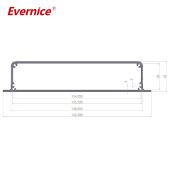 138*32mm-L aluminum case instrument enclosure manufacturers of enclosures