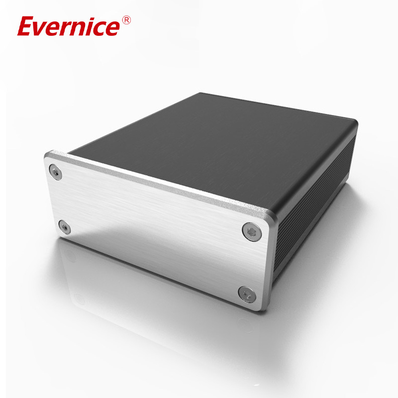 64*23.5mm-L aluminum power amplifier enclosure metal electronics box instrument