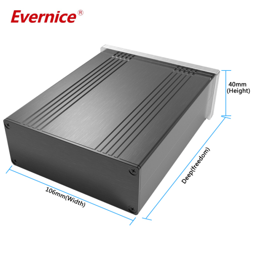 106*40mm-L aluminum enclosure electronics enclosure box for instrumentation