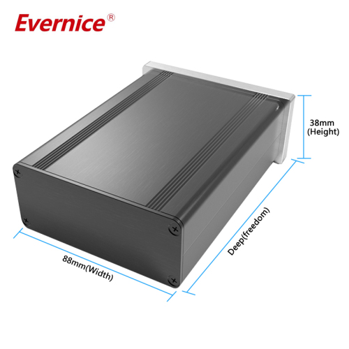 88*38mm-L aluminum enclosure electronics enclosure box for instrumentation