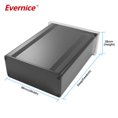 88*38mm-L diy electronics enclosure metal project box aluminum profile box cabinet