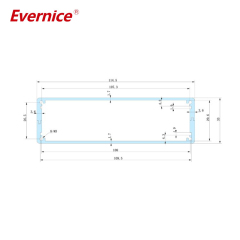 114*33mm-L cheap aluminium project enclosure metal box for electronics