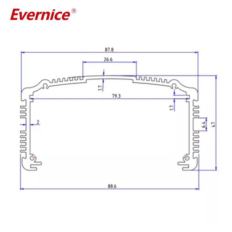 88*47mm-L aluminum junction housing GPS tracker instrument case electronics pcb